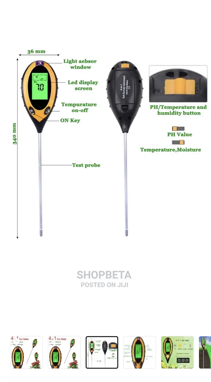 4 in 1 Soil PH Meter