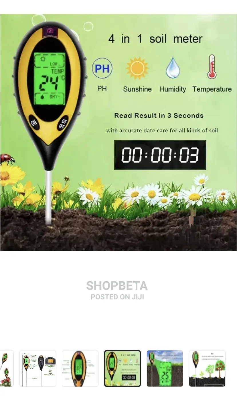 4 in 1 Soil PH Meter