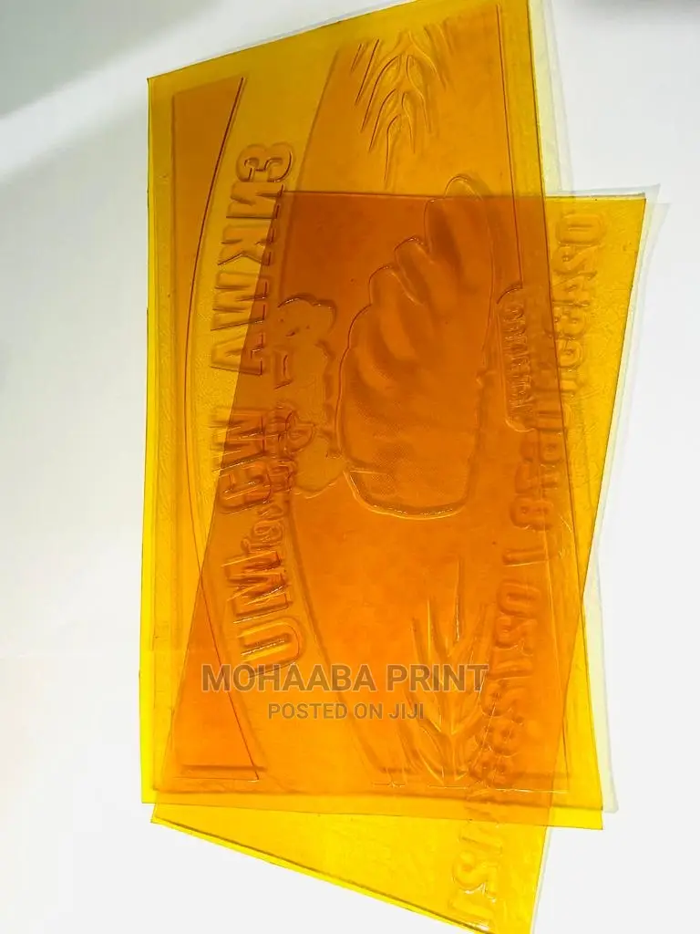 Flexo Printing Plate, for Bread, Pure Water and Others.