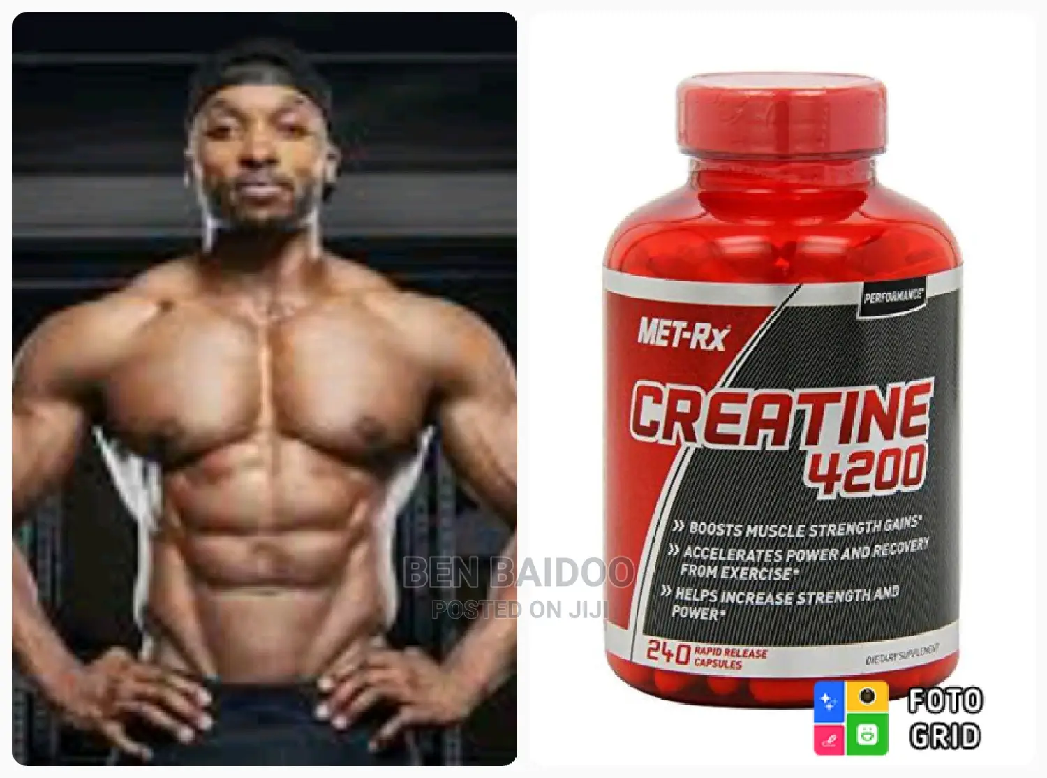 Creatine Muscle Supplements (Rapid Release Supplement)
