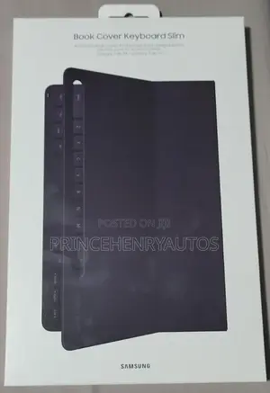 SAMSUNG Galaxy Tab S8/S7 Book Cover Keyboard EF-DT630UBEGUJ