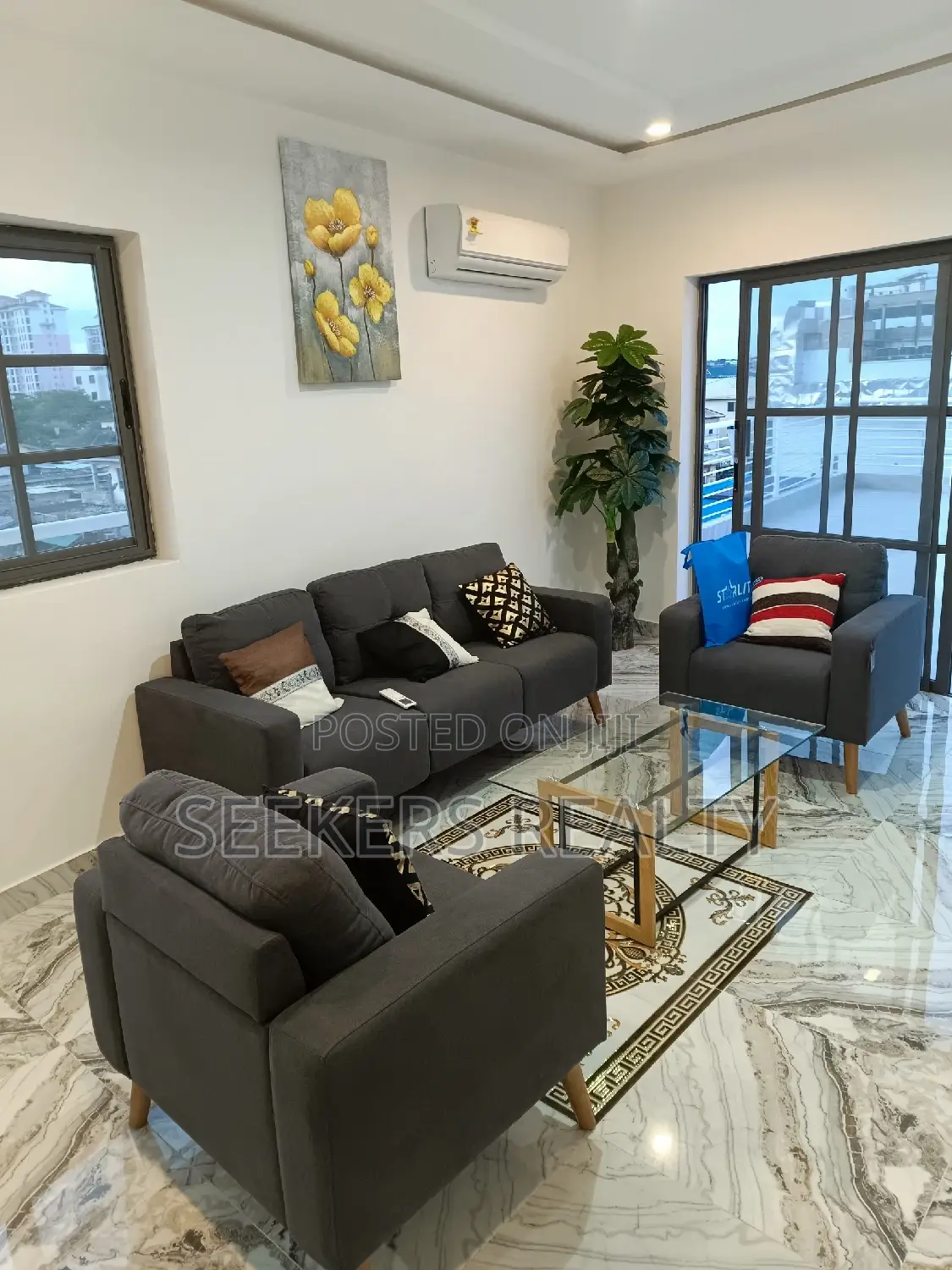 Furnished 1bdrm Apartment in Seekers Realty, Osu for rent