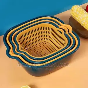 6pcs Multifunctional Kitchen Drainer