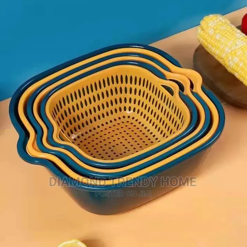 6pcs Multifunctional Kitchen Drainer