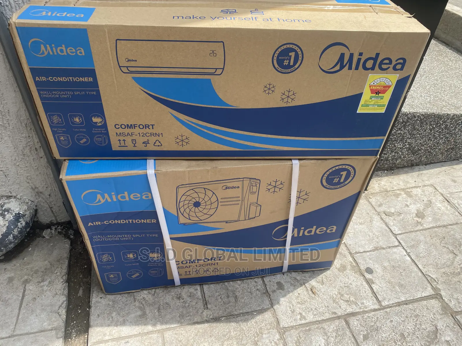 Midea 1.5hp R410 Split Air Conditioner Msaf-12crn1