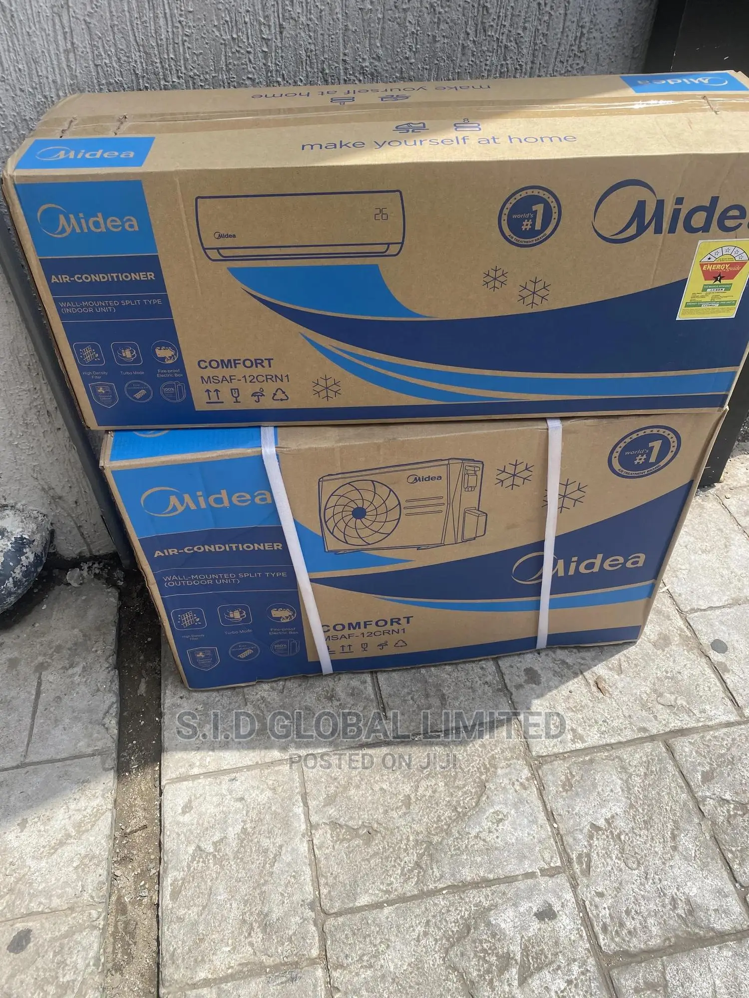 Midea 1.5hp R410 Split Air Conditioner Msaf-12crn1