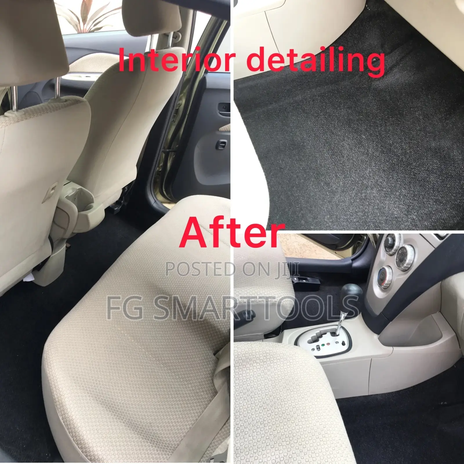 Car Interior Detailing / Cleaning