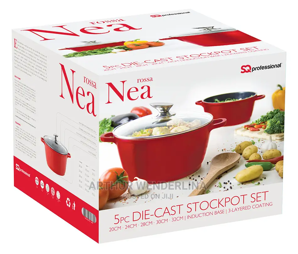 SQ Professional - 5pc Stockpot Set