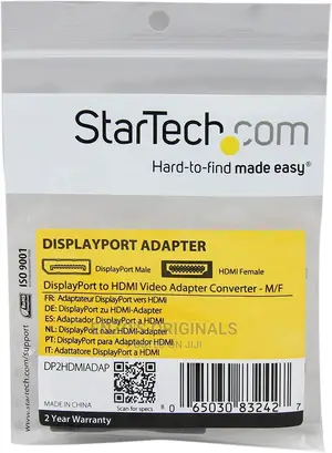 Display Port Dp To Hdmi Cable 6ft Length Startech Brand