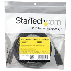 Display Port Dp To Hdmi Cable 6ft Length Startech Brand