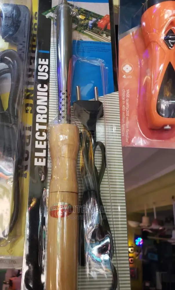 Soldering Iron With Wooden Handle