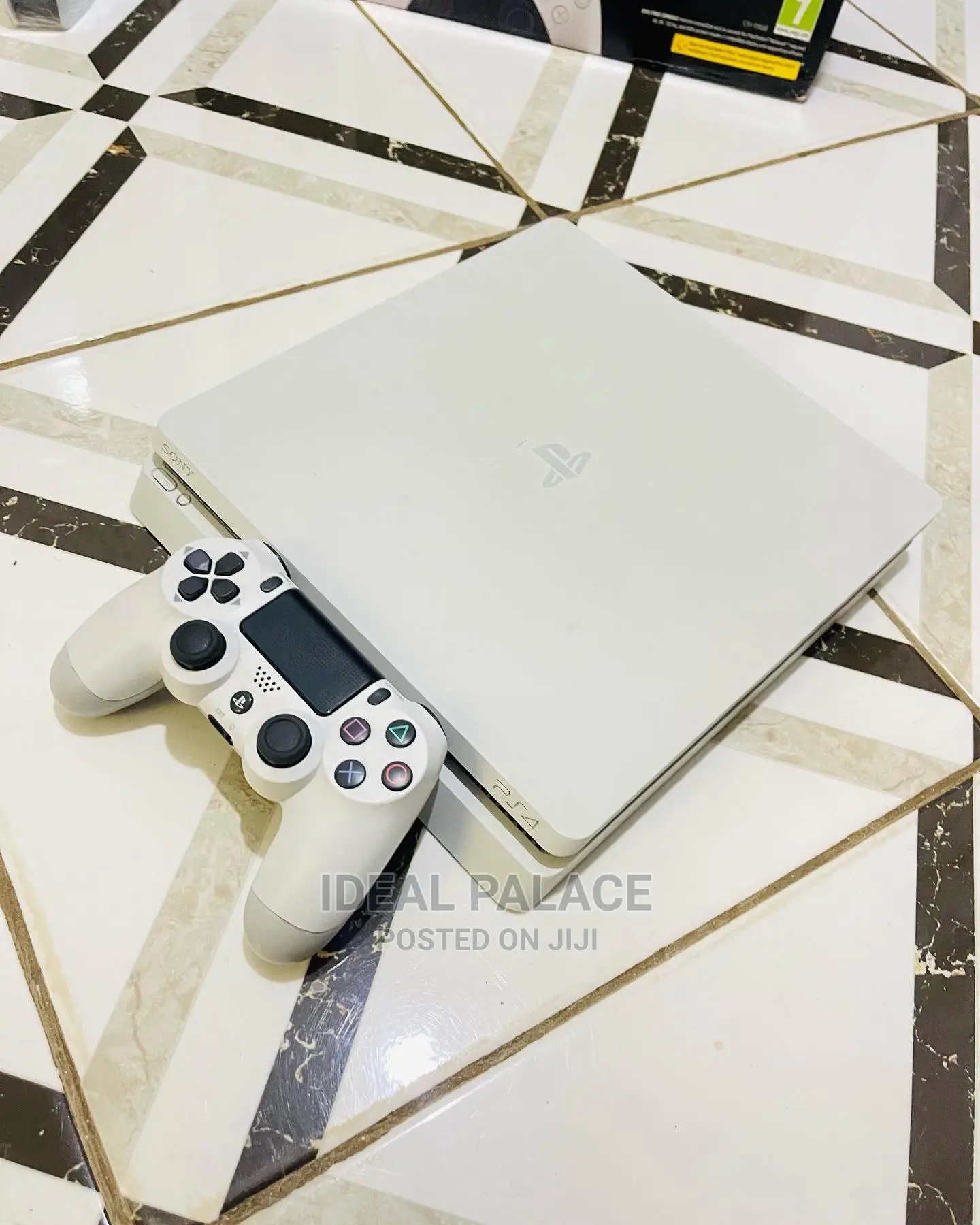 Limited White PS4 Slim With Games in Achimota Video Game Consoles