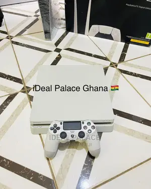 Limited White PS4 Slim With Games