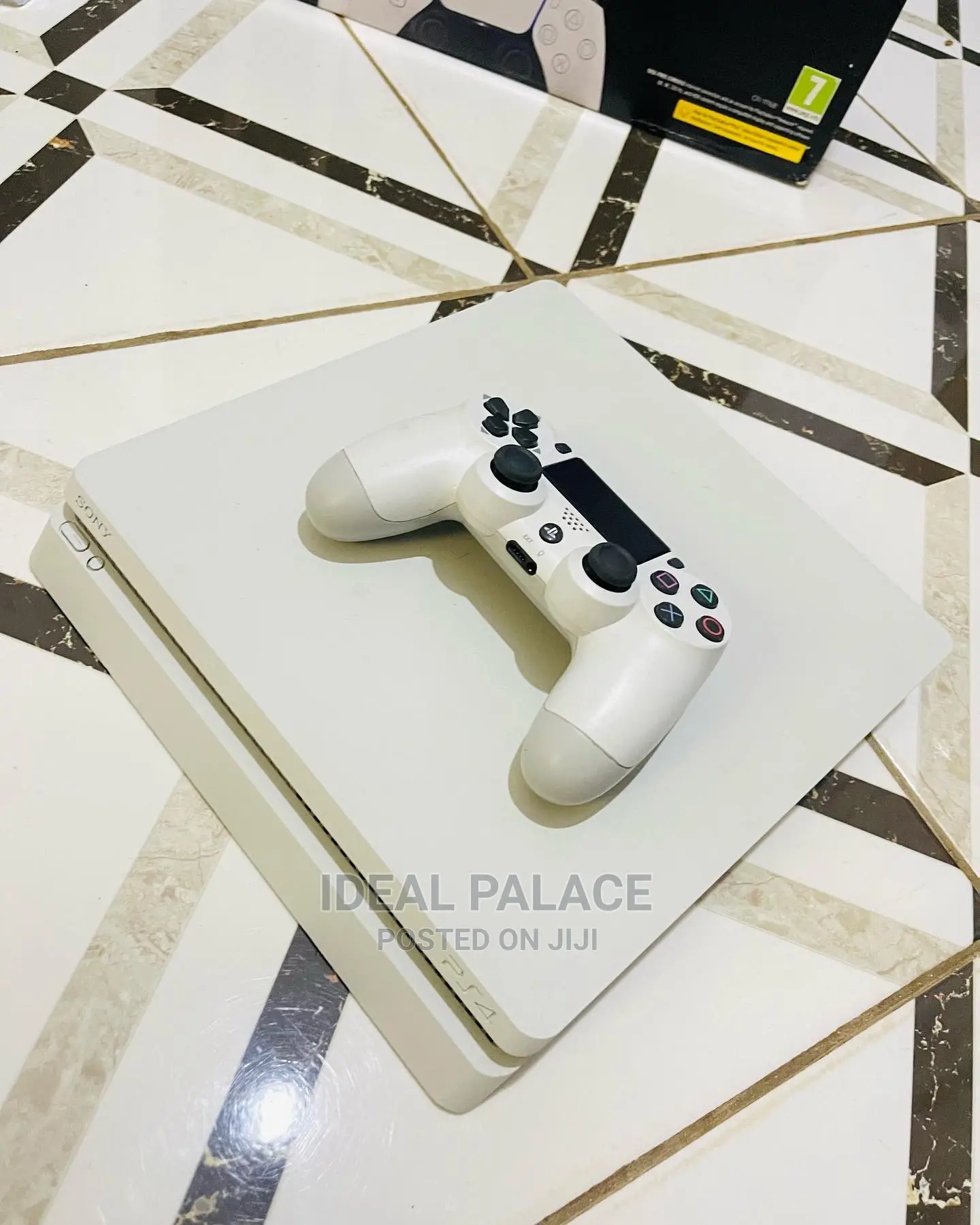 Limited White PS4 Slim With Games in Achimota Video Game Consoles