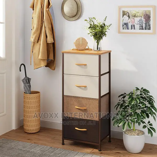Cubiker Storage Tower With 4 Drawers