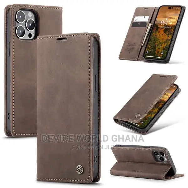 Caseme Leather Flip Case Fo iPhone 15promax 15 14pmax 14p 14
