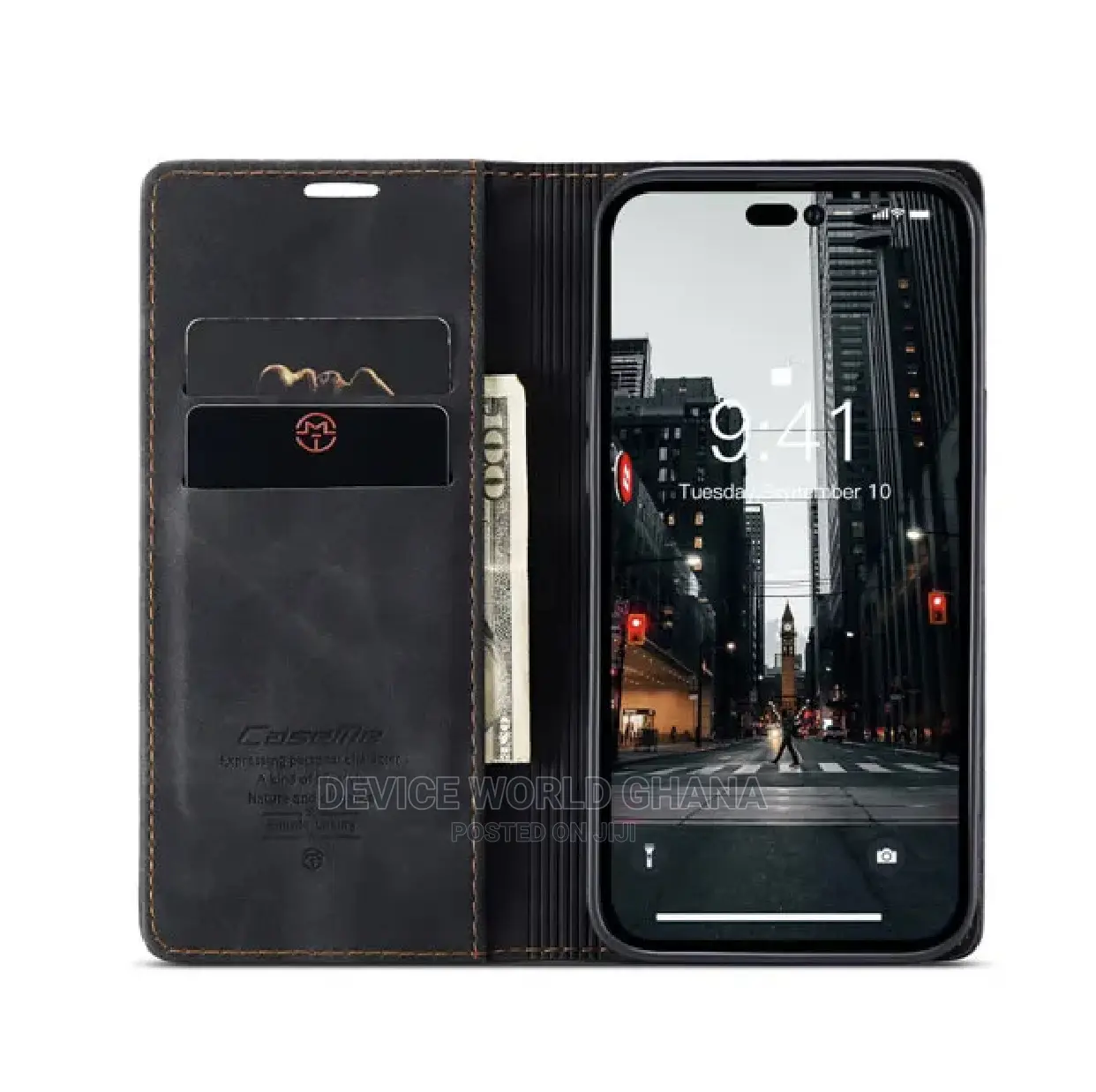 Caseme Leather Flip Case Fo iPhone 15promax 15 14pmax 14p 14