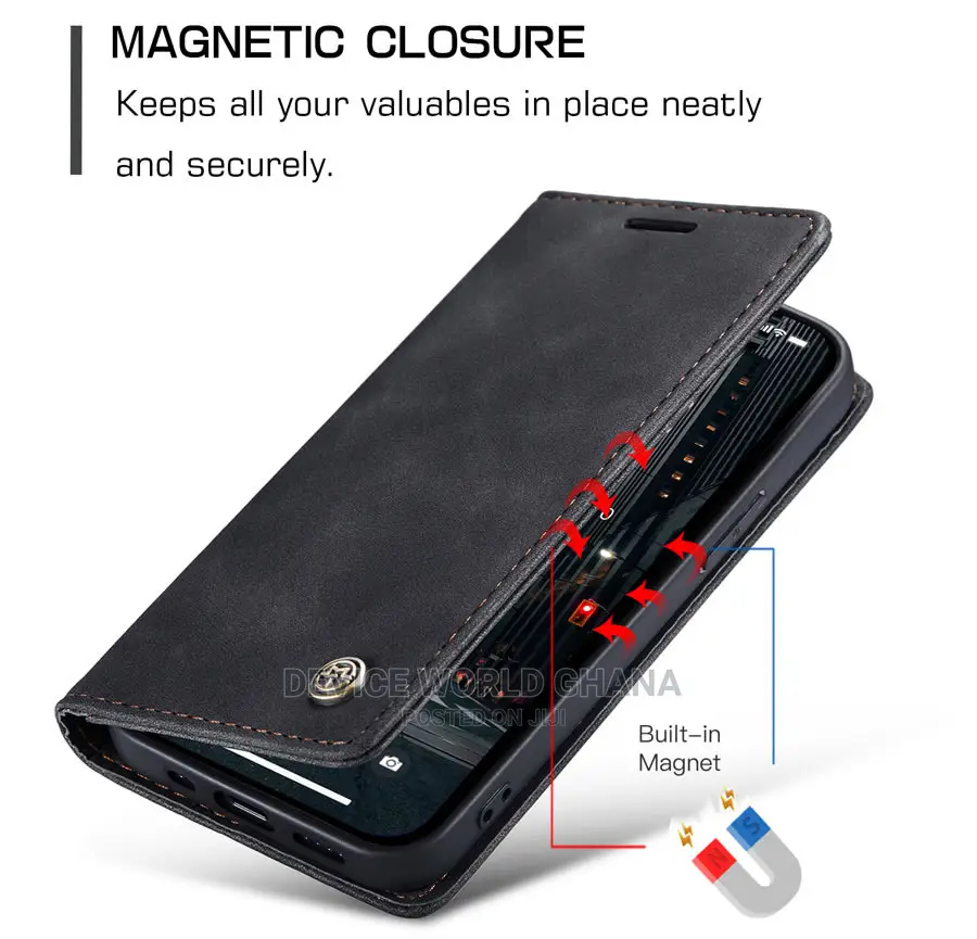 Caseme Leather Flip Case Fo iPhone 15promax 15 14pmax 14p 14