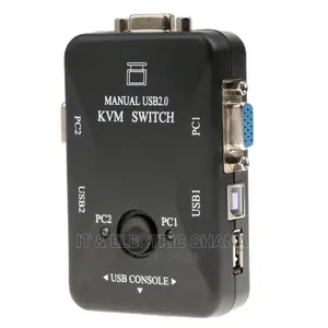 2 Port Vga KVM Switch