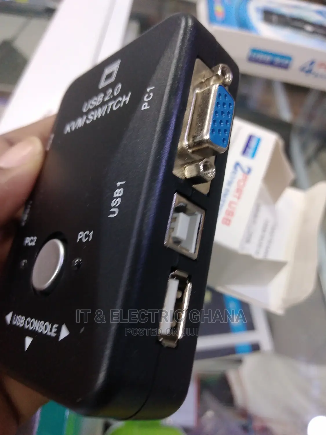 2 Port Vga KVM Switch