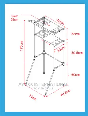Civilweaeu- Bathroom Washing Machine Storage Shelf