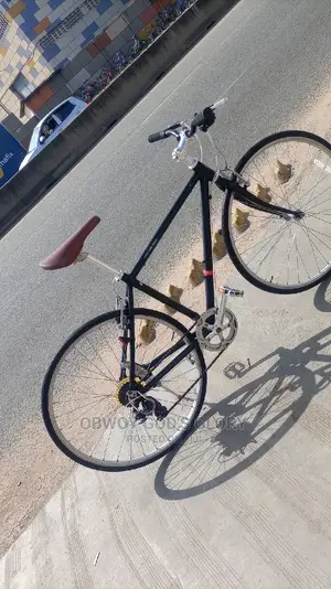 Black Sports Racer Bike