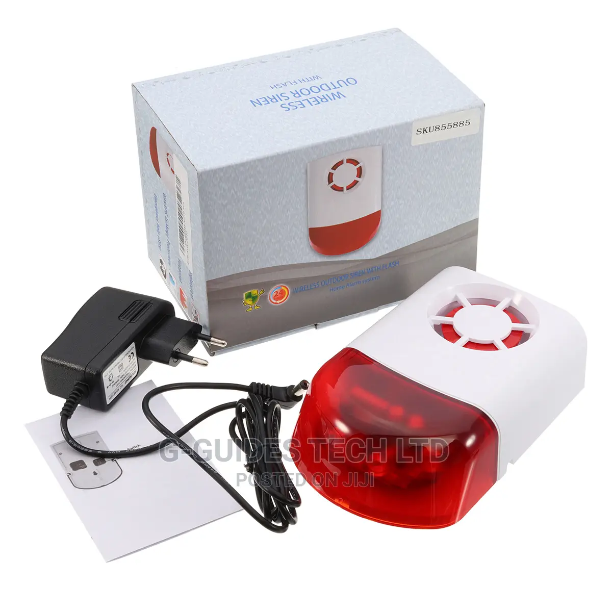 433MHZ WIRELESS Siren Security Alarm 120db (DY-JH100B)