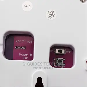 433MHZ WIRELESS Siren Security Alarm 120db (DY-JH100B)