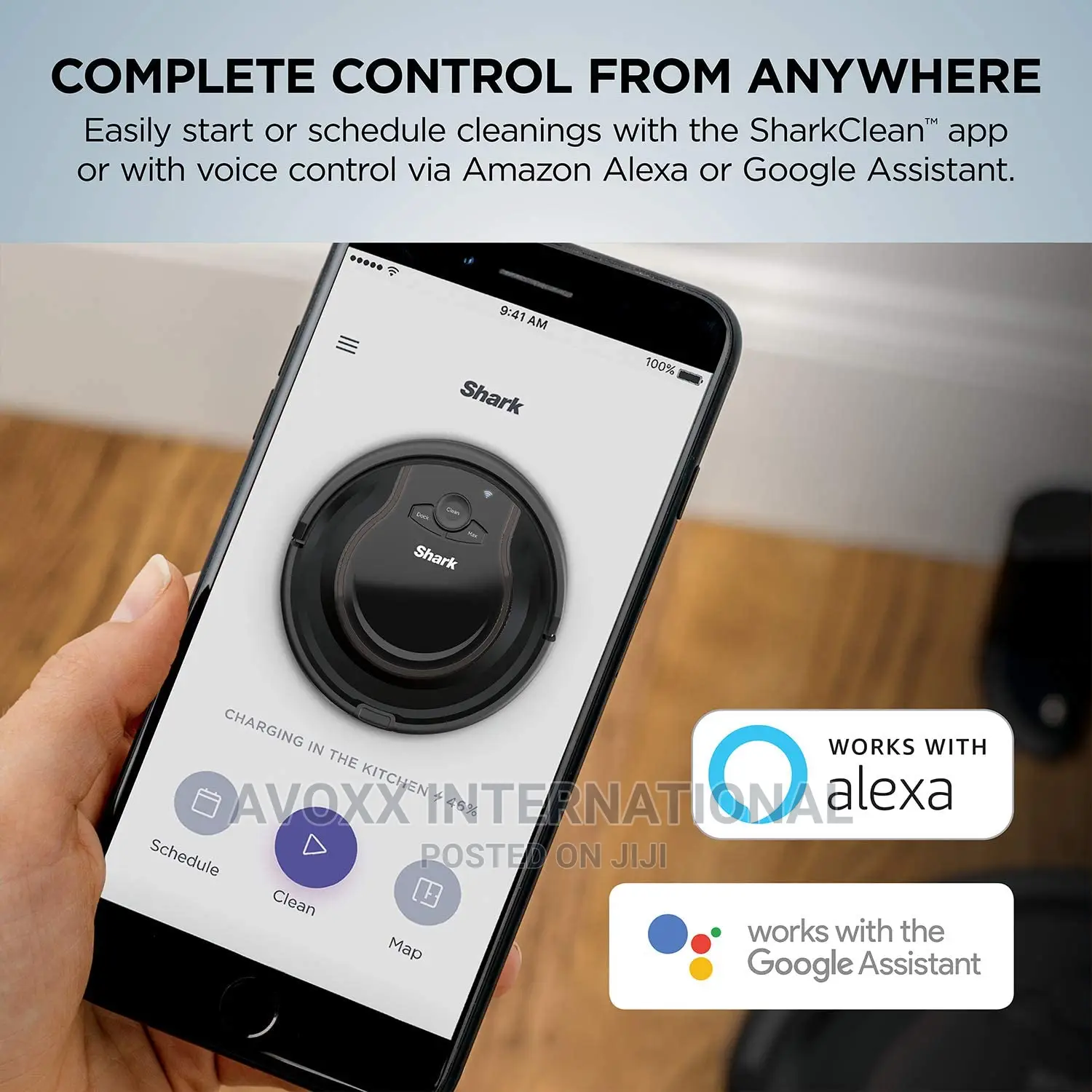 Shark ION Robot Vacuum AV751 Wi-Fi Connected