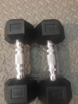 Hexagonal Dumbell 5kg Set
