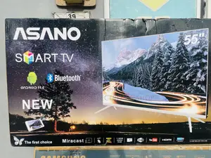 Asano 55” UHD Smart Bluetooth Led Tv + Fre Wall Mount