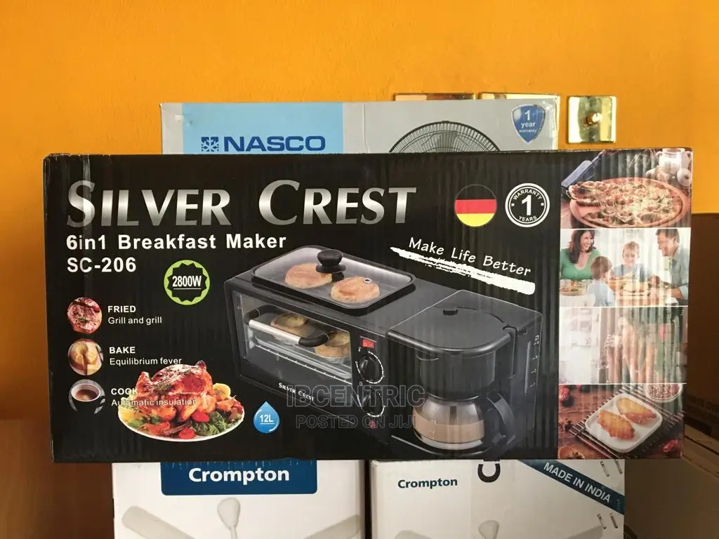 Silver Crest 6 in 1 Breakfast Maker