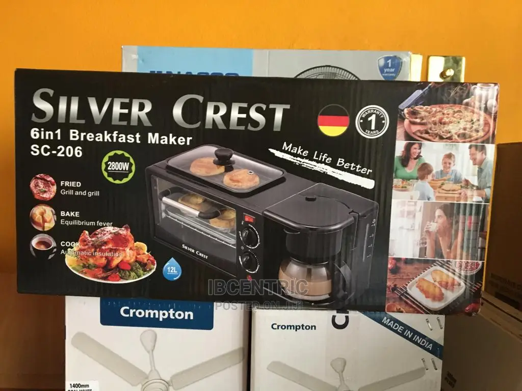 Silver Crest 6 in 1 Breakfast Maker
