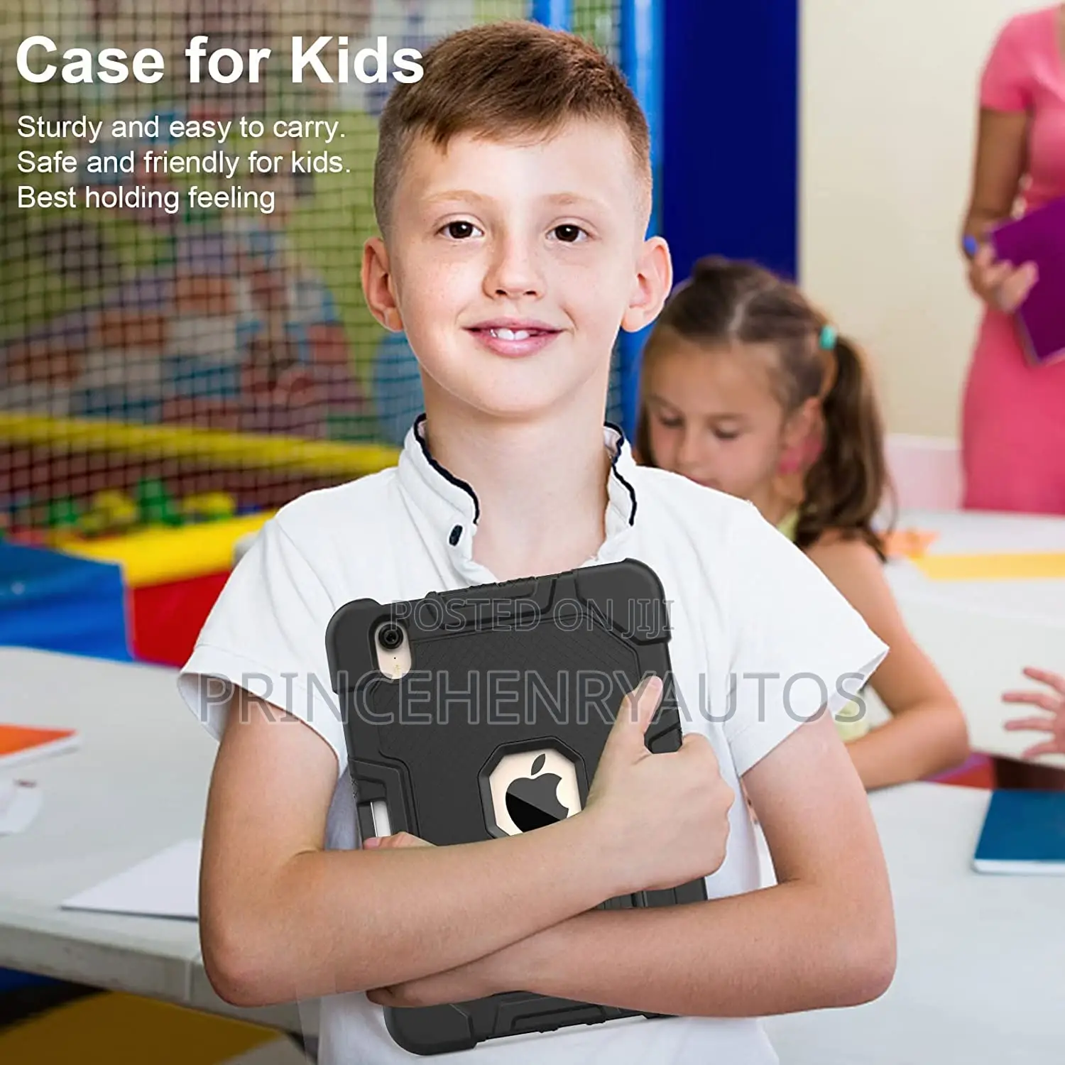 TIMISM iPad Mini 6 Case+Pencil Holder+Kickstand Shockproof