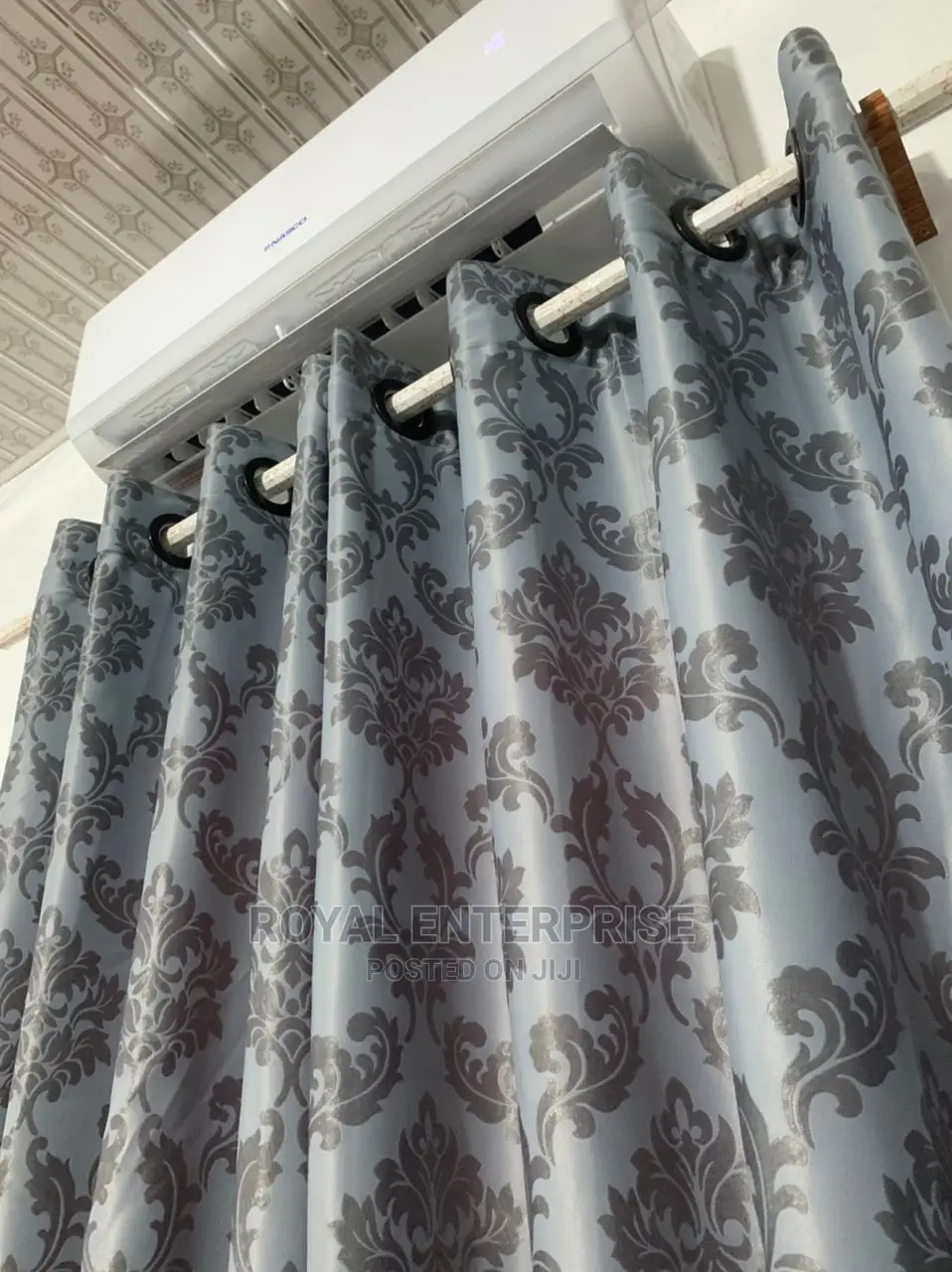 Original Window Curtains ( Width 54 × Length 102 Inches)