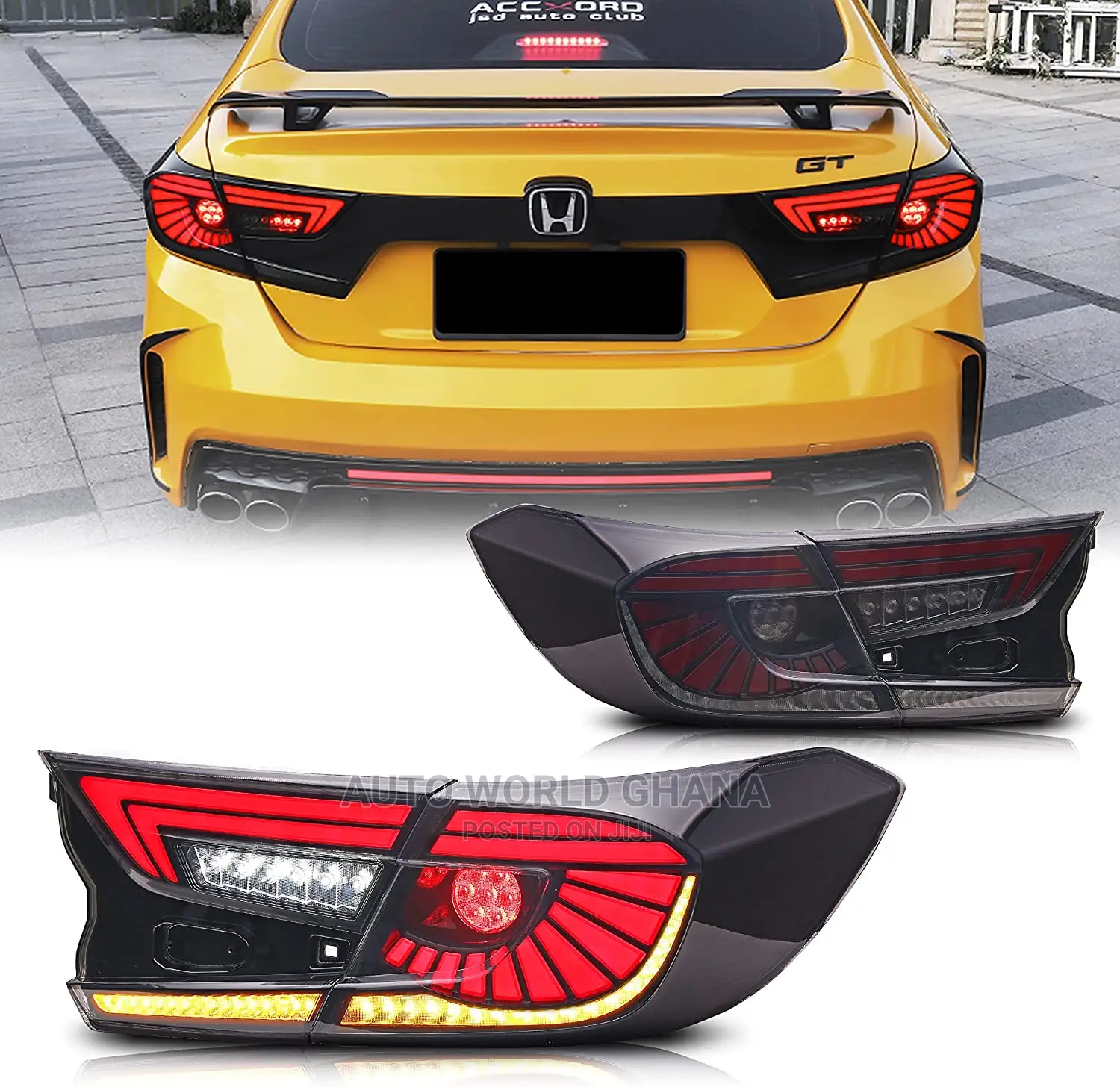 Honda Accord Taillight 2018-2022 Full Led Spec