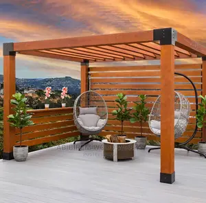 Executive Pergola and Wall Panelling