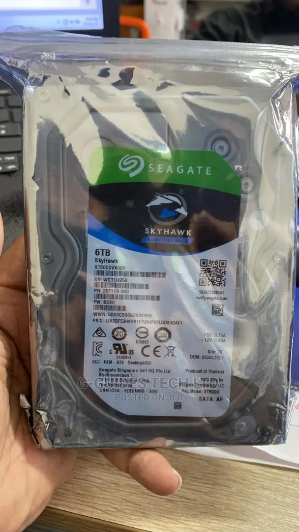 6tb Seagate Skyhawk Surveillance Hard Drive