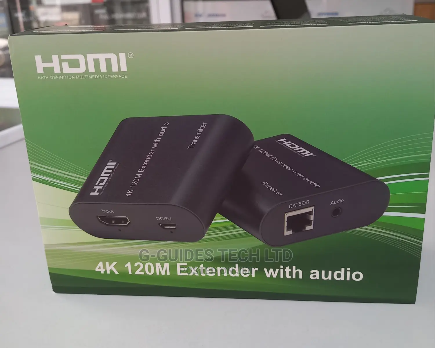 120m Hdmi Extender Over Cat5/Cat6 Cable
