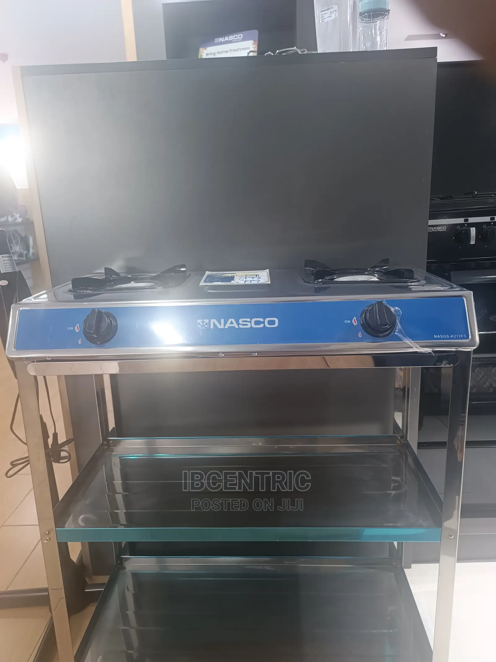 Nasco 2 Burner Gas Stove With Stand