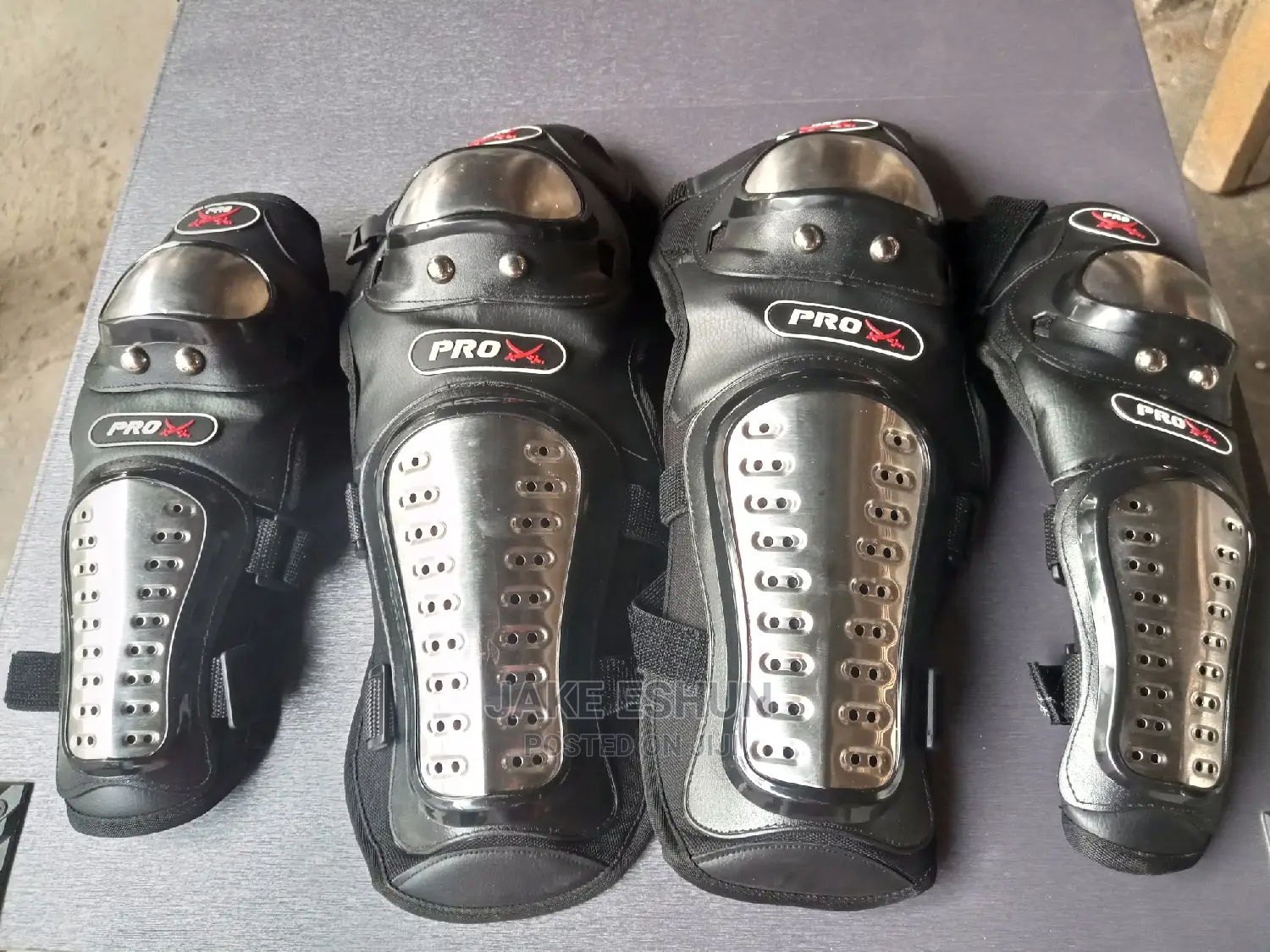 Motorcyclist Shin and Shoulder Guide