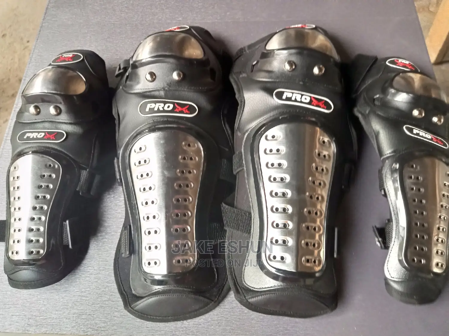 Motorcyclist Shin and Shoulder Guide