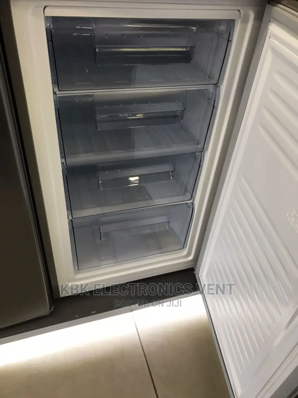 Nasco 260ltr NAS233 Double Door Refrigerator