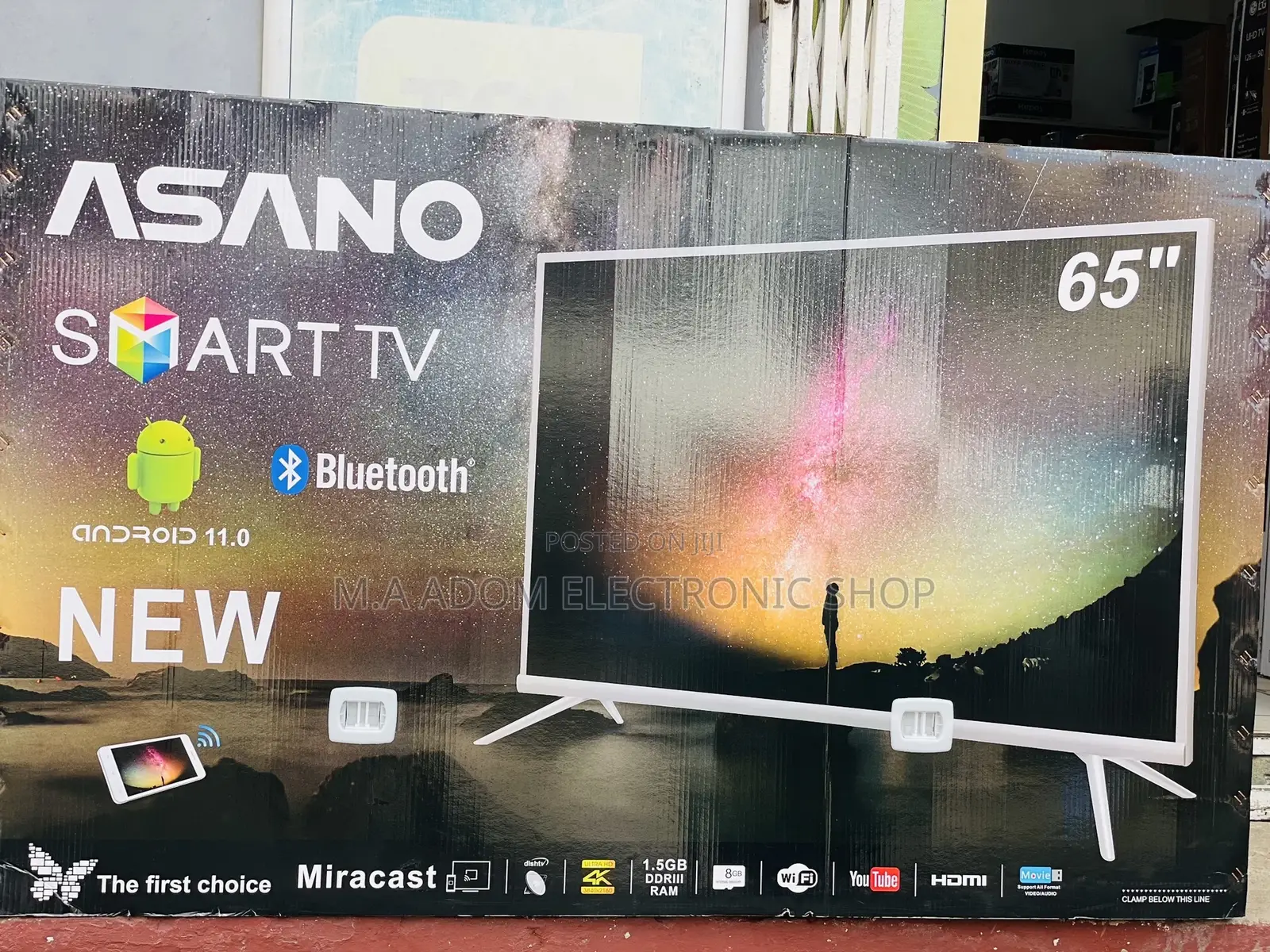 Quality Ultra Slim Asano 65 Smart Uhd Digital Tv