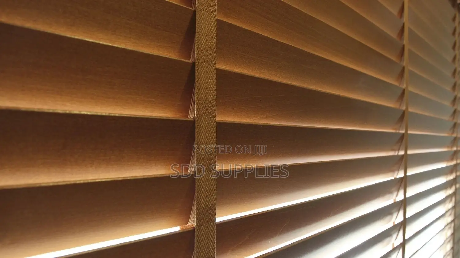 Wooden Blinds Luxury Design With Belt