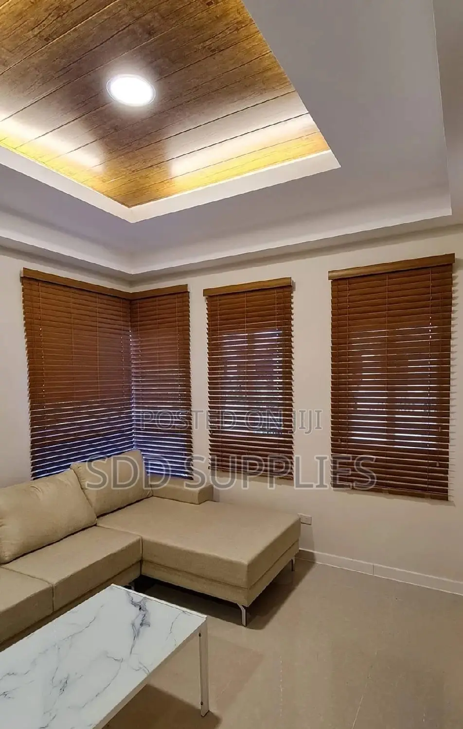 Wooden Blinds Curtains Luxurious Texture