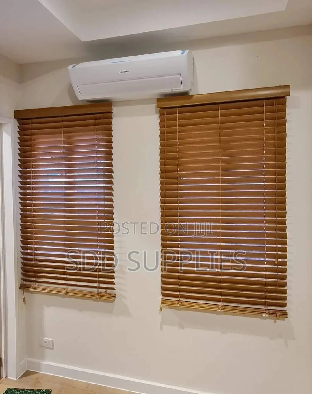 Wooden Blinds Curtains Luxurious Texture