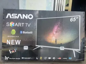 Brand New Asano 65” UHD Smart Led Tv+ Free Mount