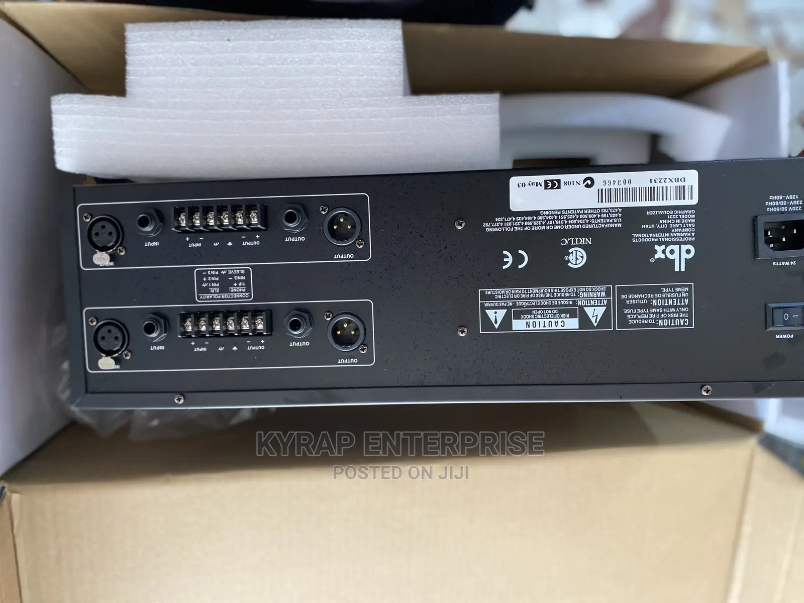 Dbx 2231 Equalized