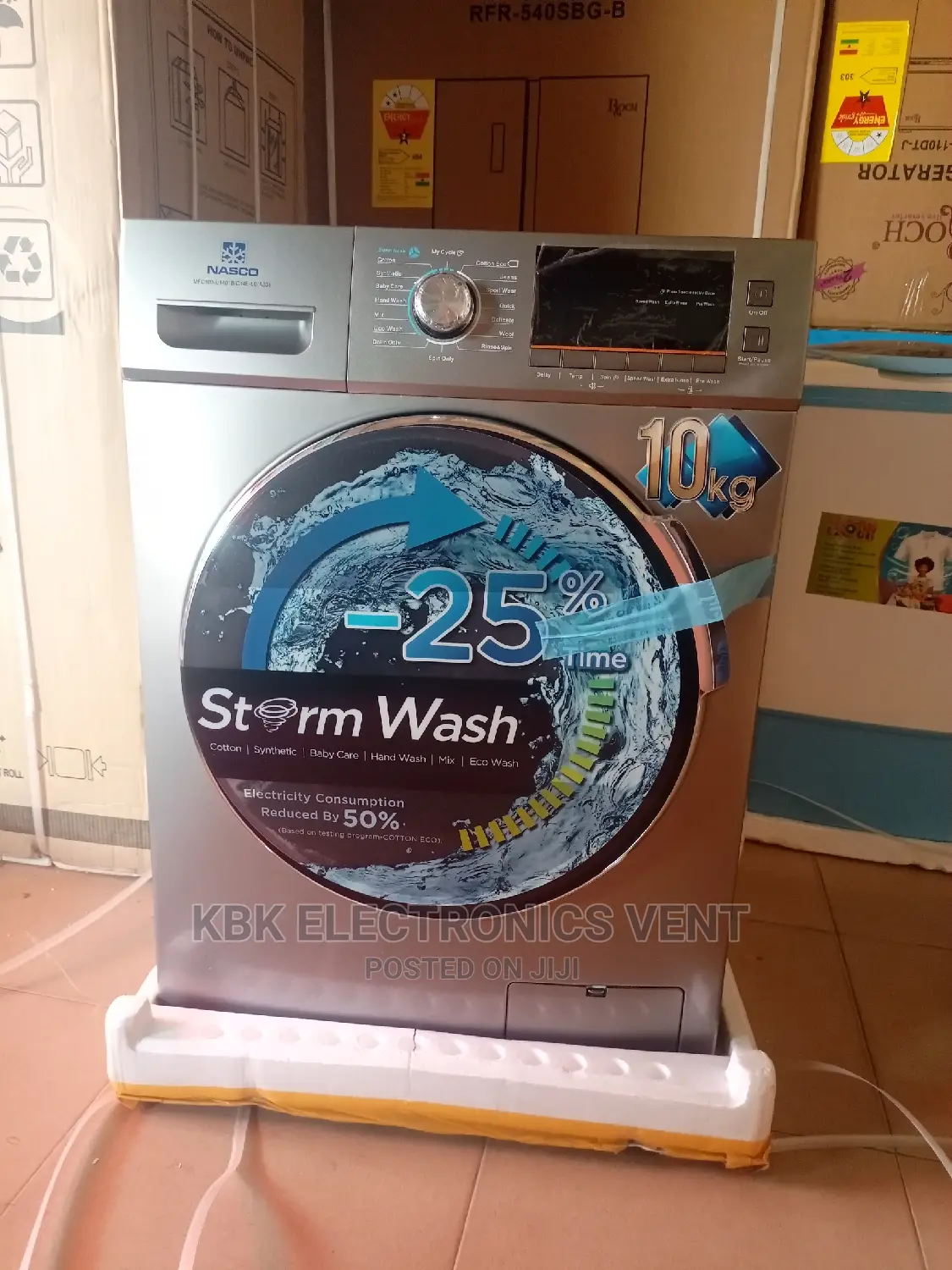 Nasco 11kg Front Load Washing Machine